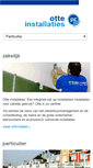 Mobile Screenshot of otte-installaties.nl